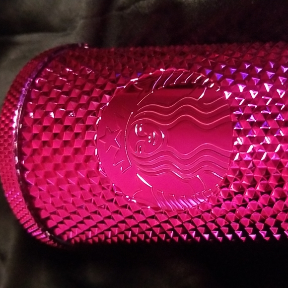 Starbucks Tumbler with straw 16 oz. Bright pink - Picture 4 of 8